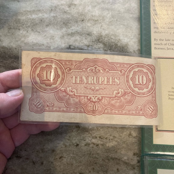 WORLD WAR 2 OCCUPIED PAPER CURRENCY. - Picture 6 of 8